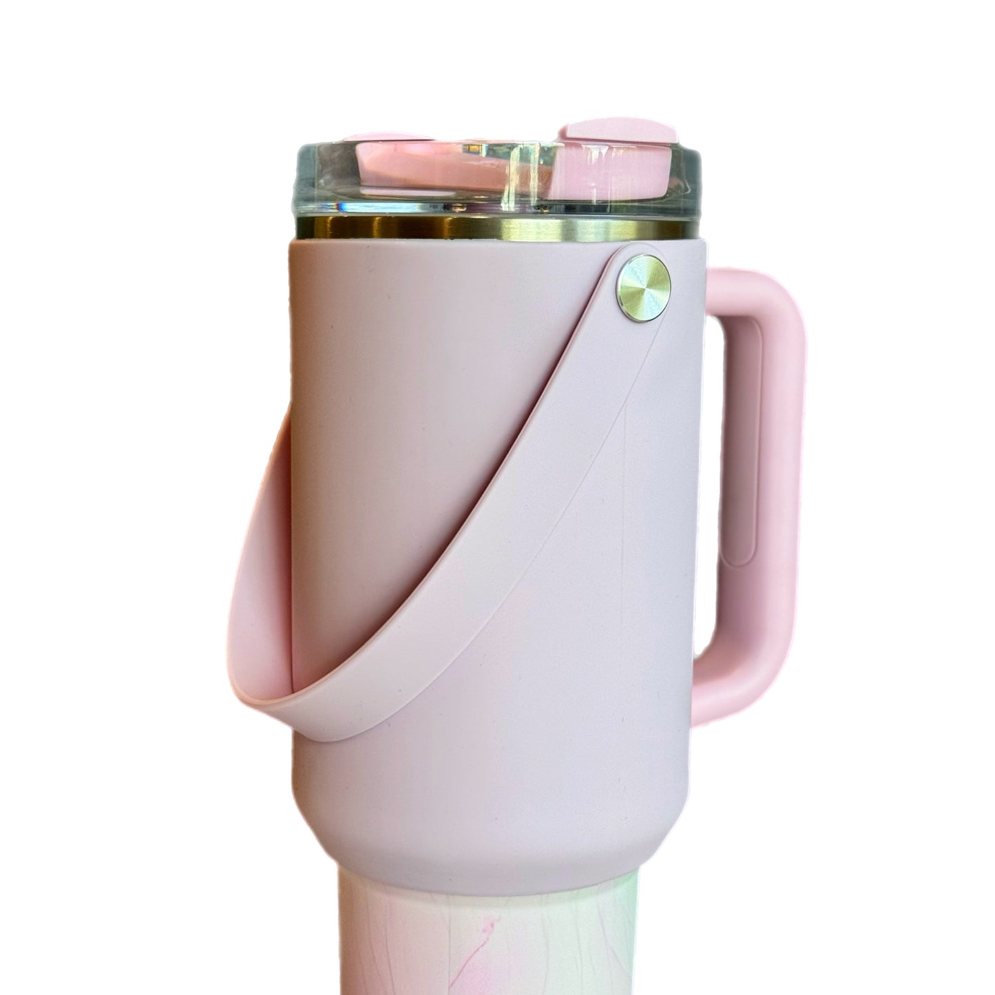 Silicone Tumbler Sleeve with Handle