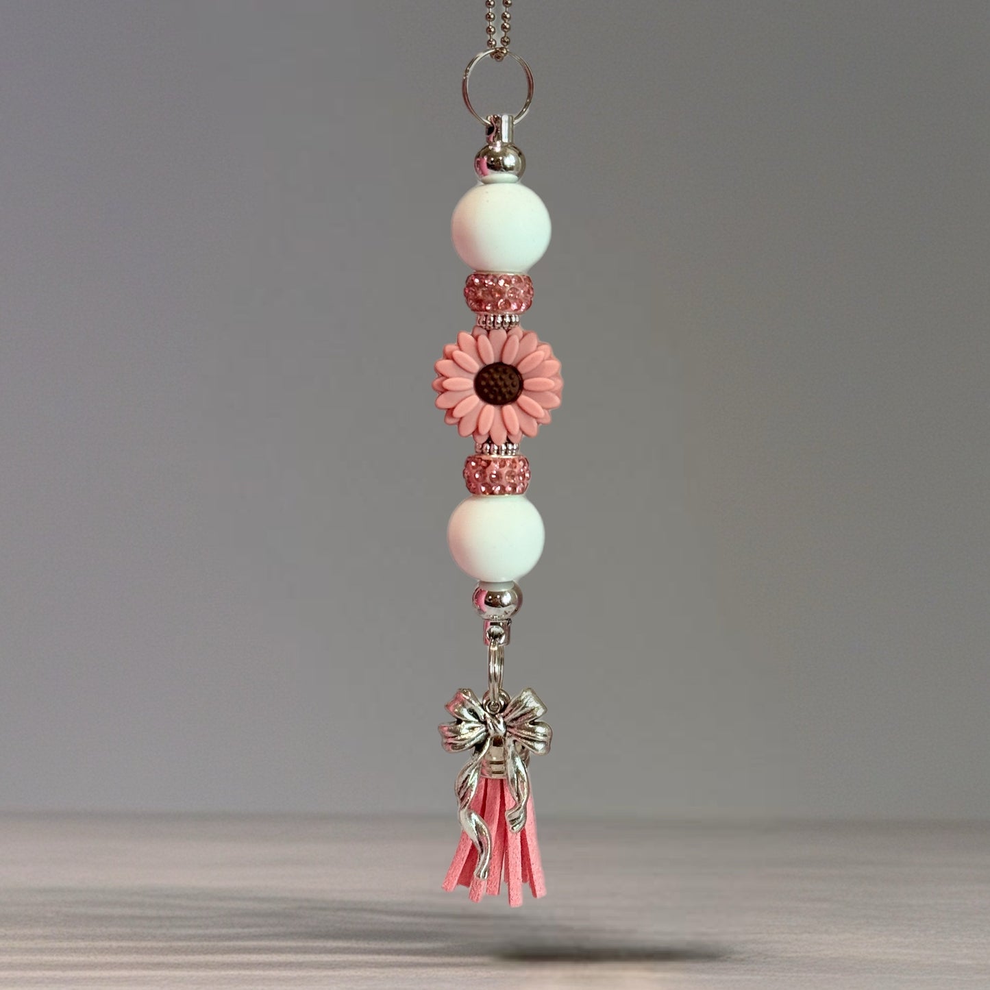 Deluxe Mauve Mum Bar Charm - Tumbler Handle Charm