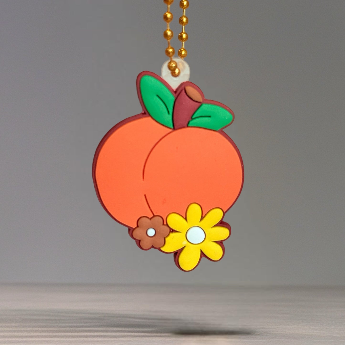 Sweet Peach Charm - Tumbler Handle Charm