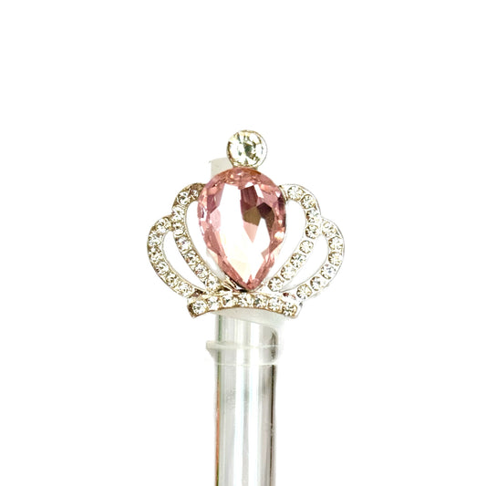 Glinda Crown Deluxe Metal Straw Topper