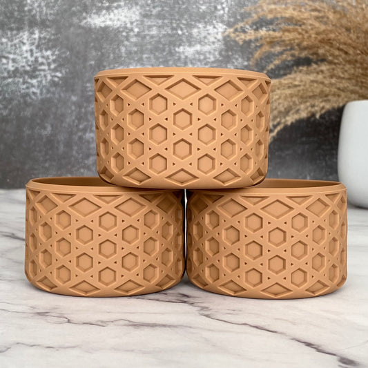 Brown WAFFLE Tumbler Boot -fits 20-40oz NEW!