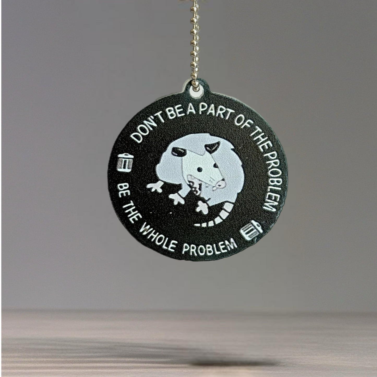 Be the Whole Problem Charm - Tumbler Handle Charm