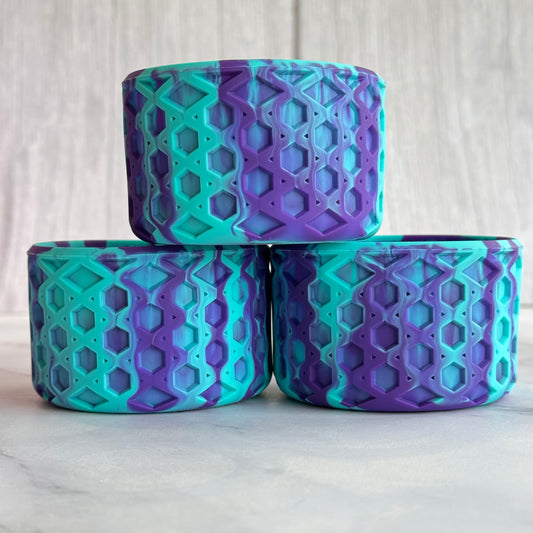 Deep Purple Remix WAFFLE Tumbler Boot -fits 20-40oz New!