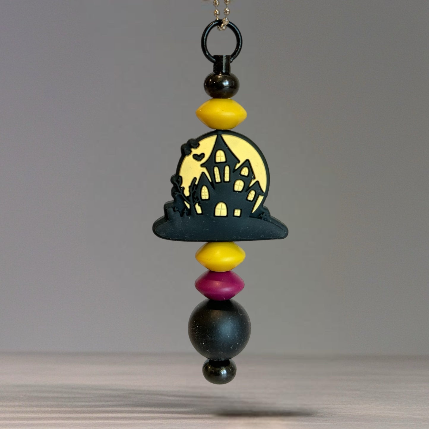 Haunted House Charm - Tumbler Handle Charm