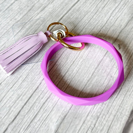 Phone Bracelet Keychain with Tether Tab - ORCHID