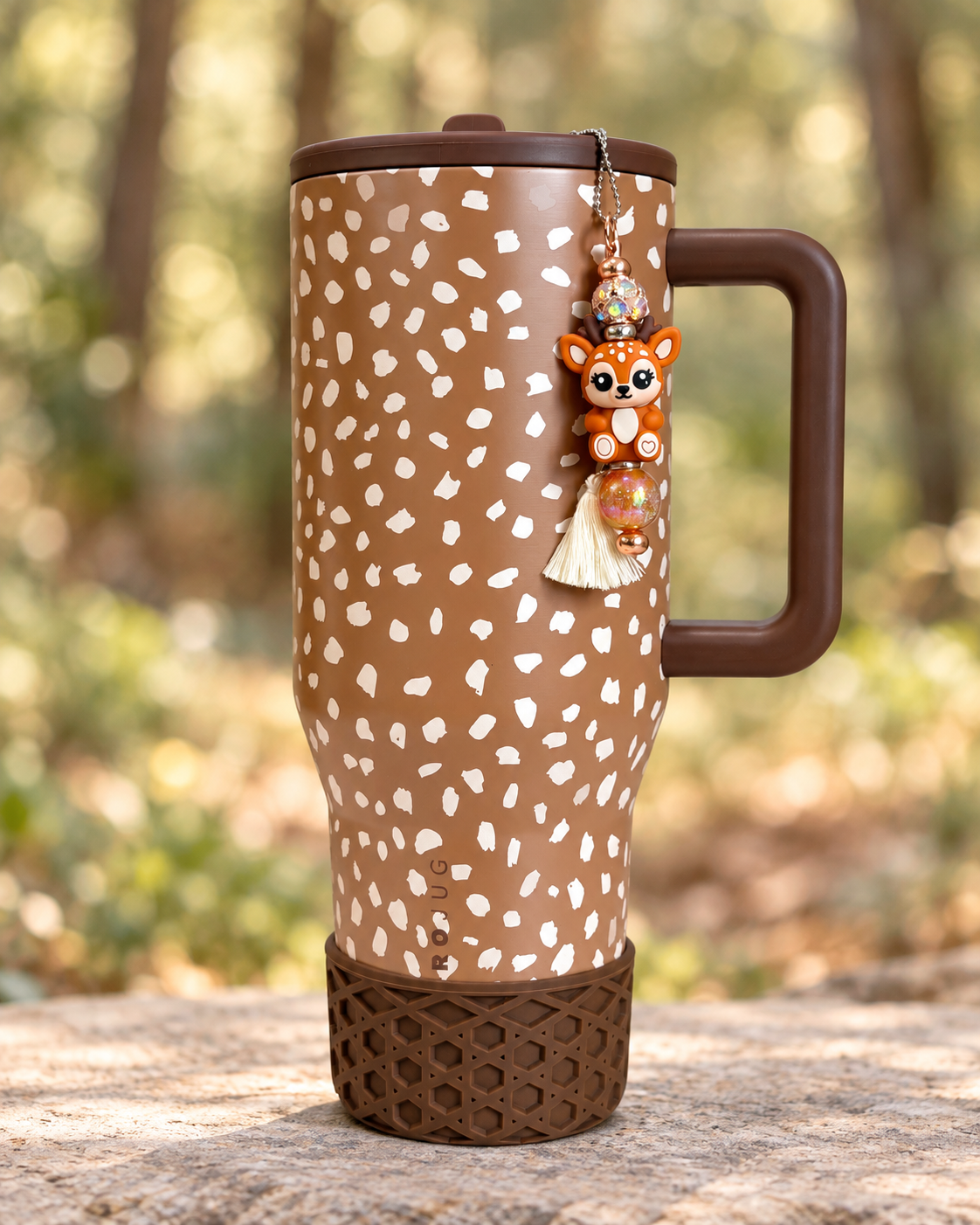 Little Fawn Bar Charm - Tumbler Charm