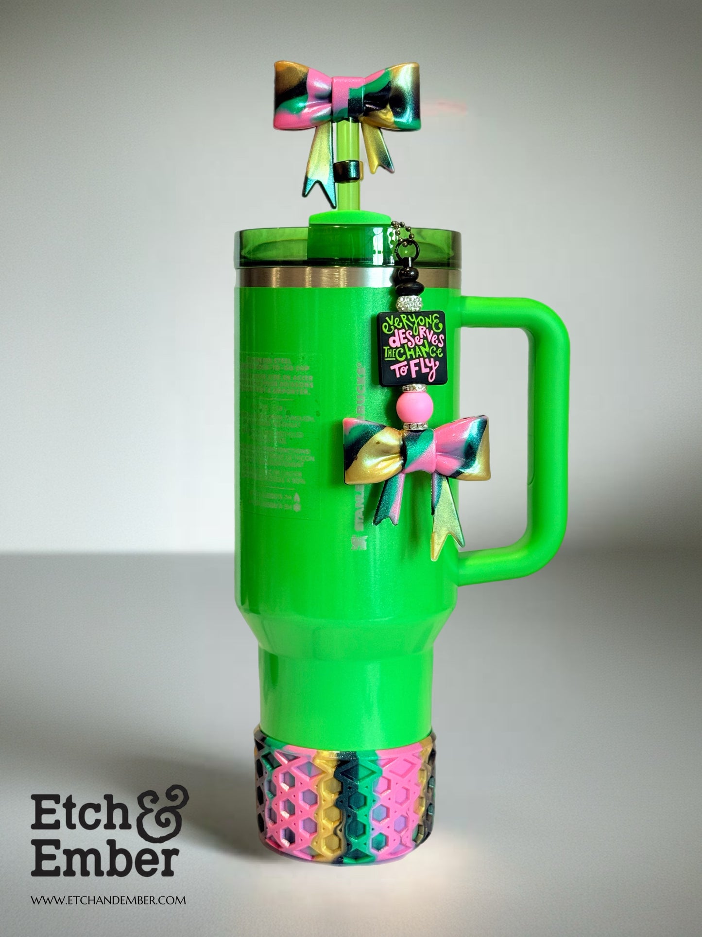 Chance To Fly Charm - Tumbler Handle Charm
