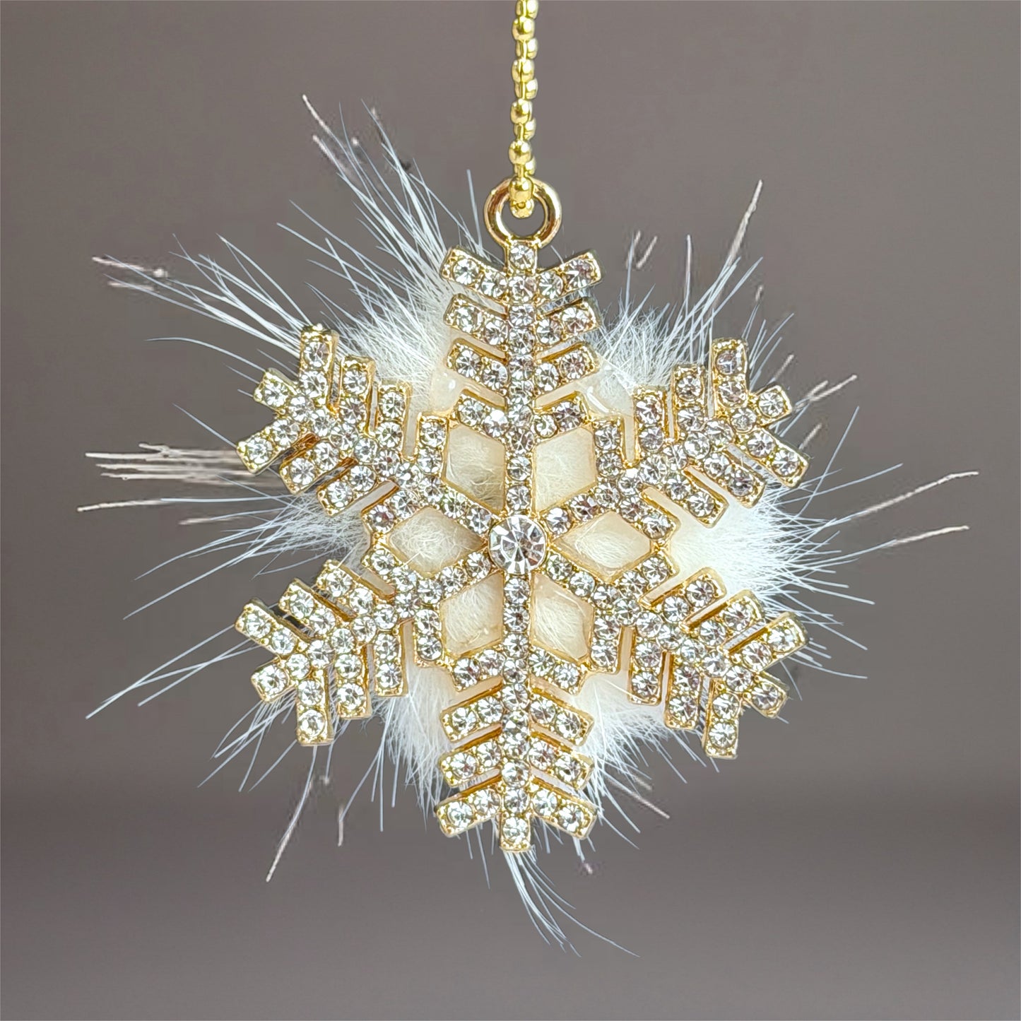 Snow Kissed Snowflake Charm - Tumbler Handle Charm