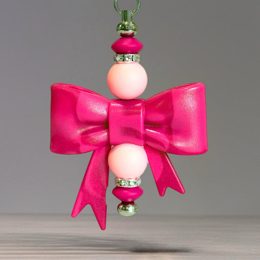 Be Mine 3D Bow Charm - Tumbler Handle Charm