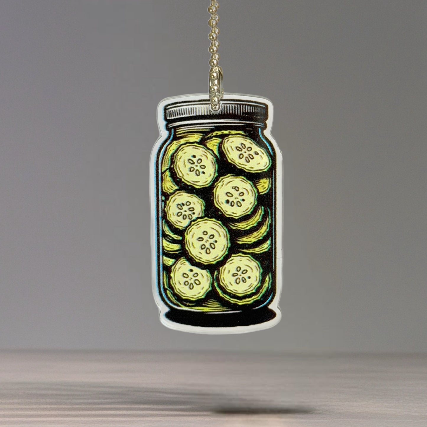 Funny Pickle Charm - Tumbler Handle Charm