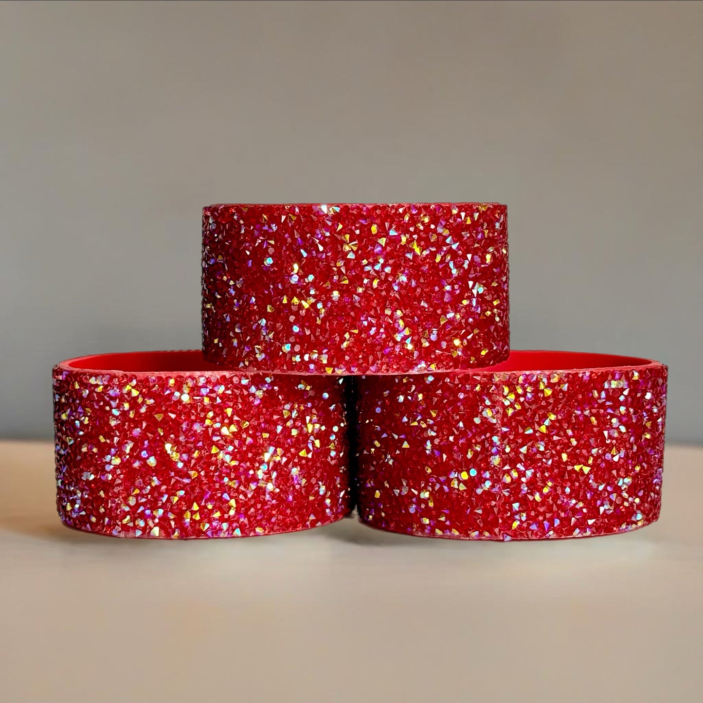 Ruby Red BLING Tumbler Boot -fits 40oz New!