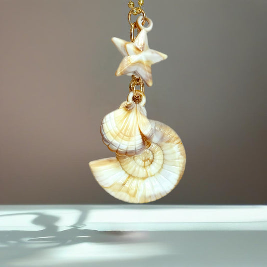 Sea Shells Charm - Tumbler Handle Charm