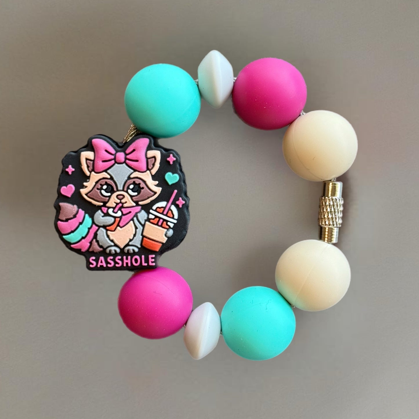 Sasshole Handle Bracelet - Tumbler Handle Charm