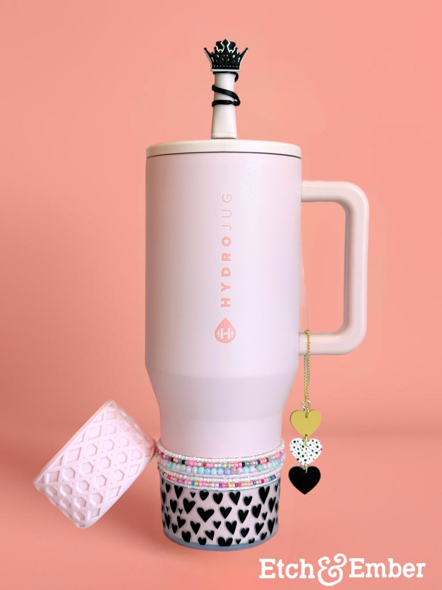 HydroJug Traveler- 40 oz - Pink Sand