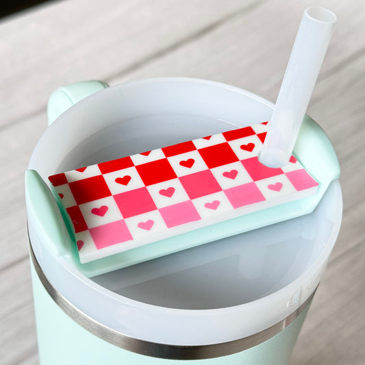 Stanley Silicone Spinner Cover - CHECKER HEARTS