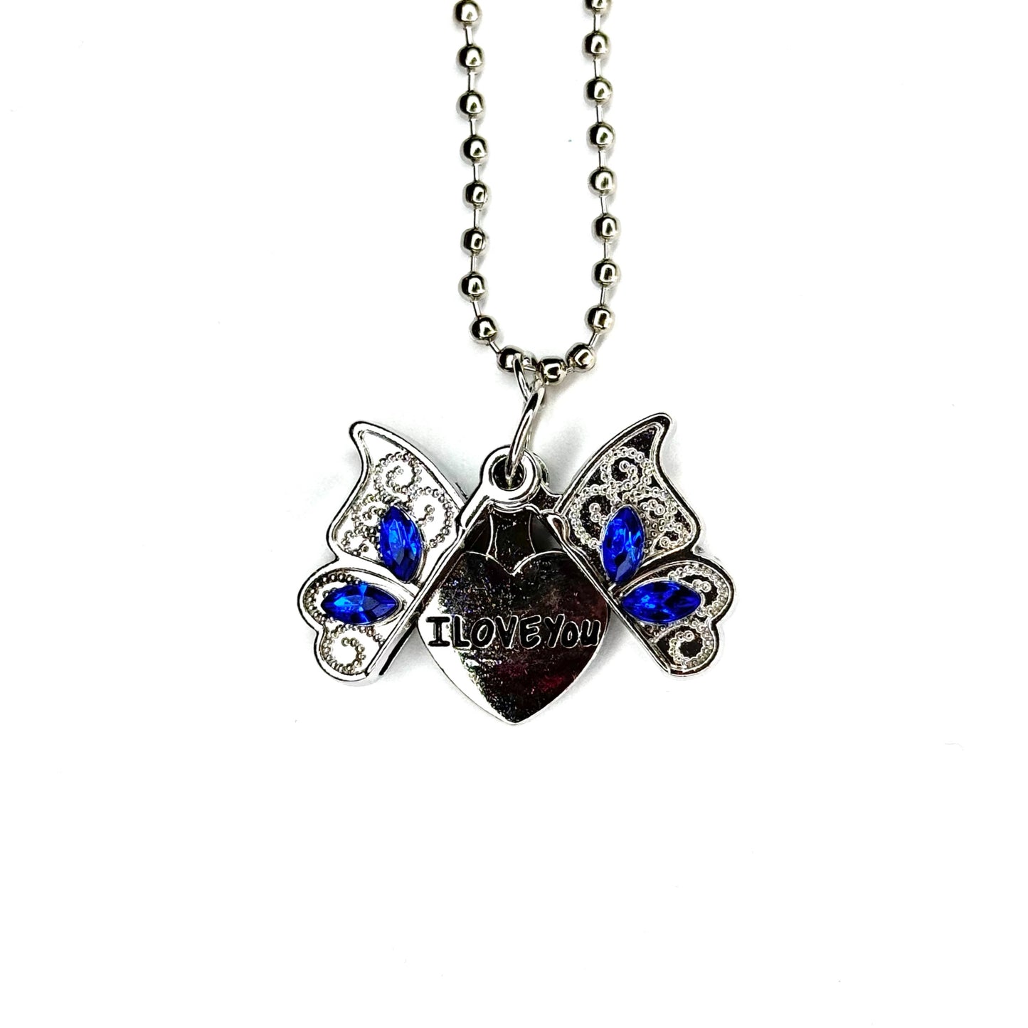 BUTTERFLY MESSAGE Charm - Tumbler Handle Charm