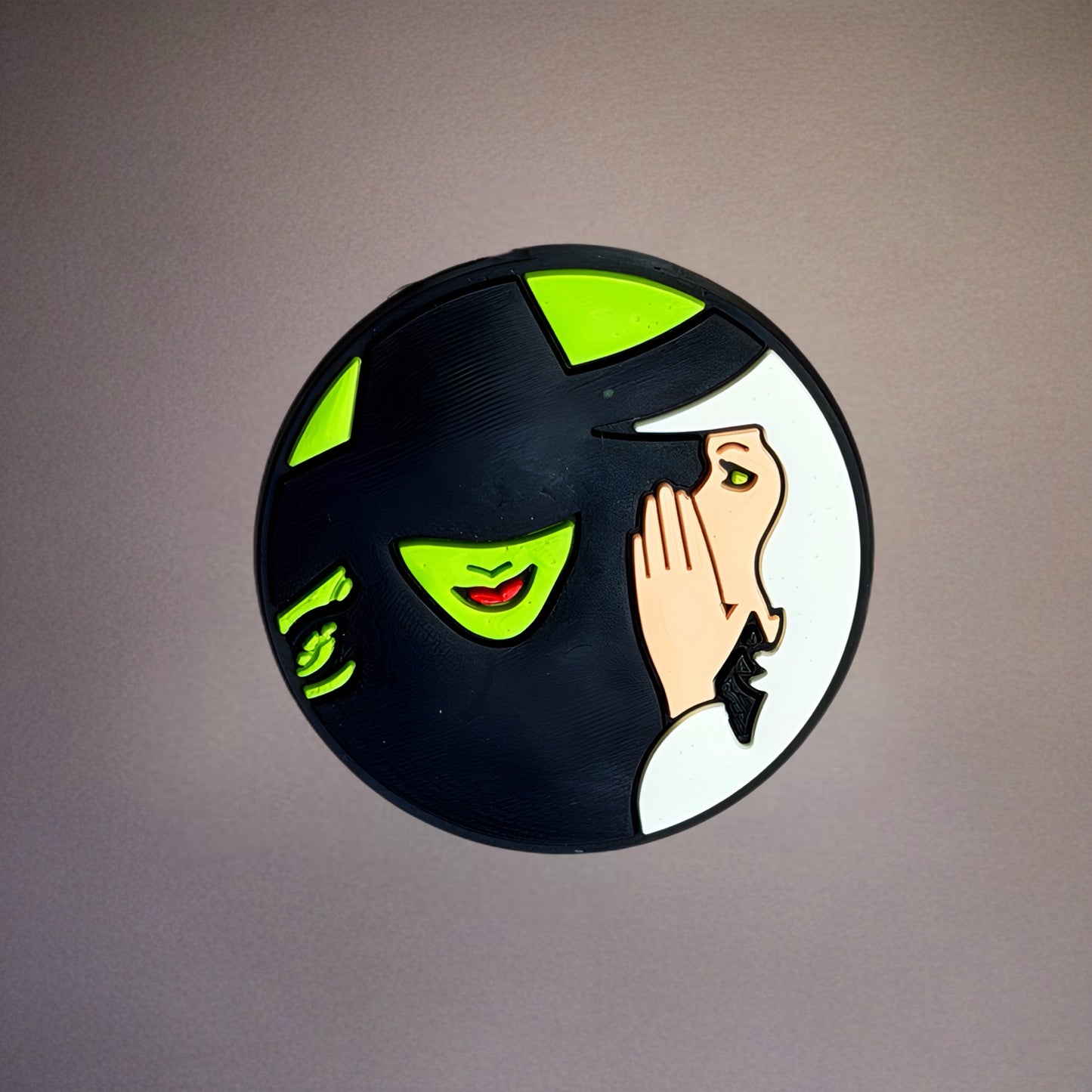 Wicked Silicone Tumbler Magnet