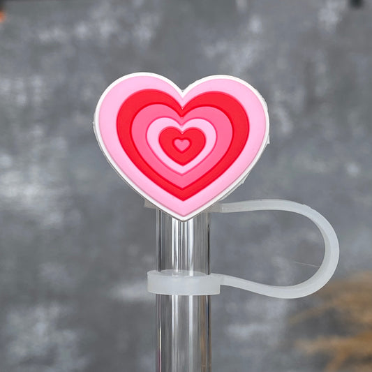 Hearts Straw Topper