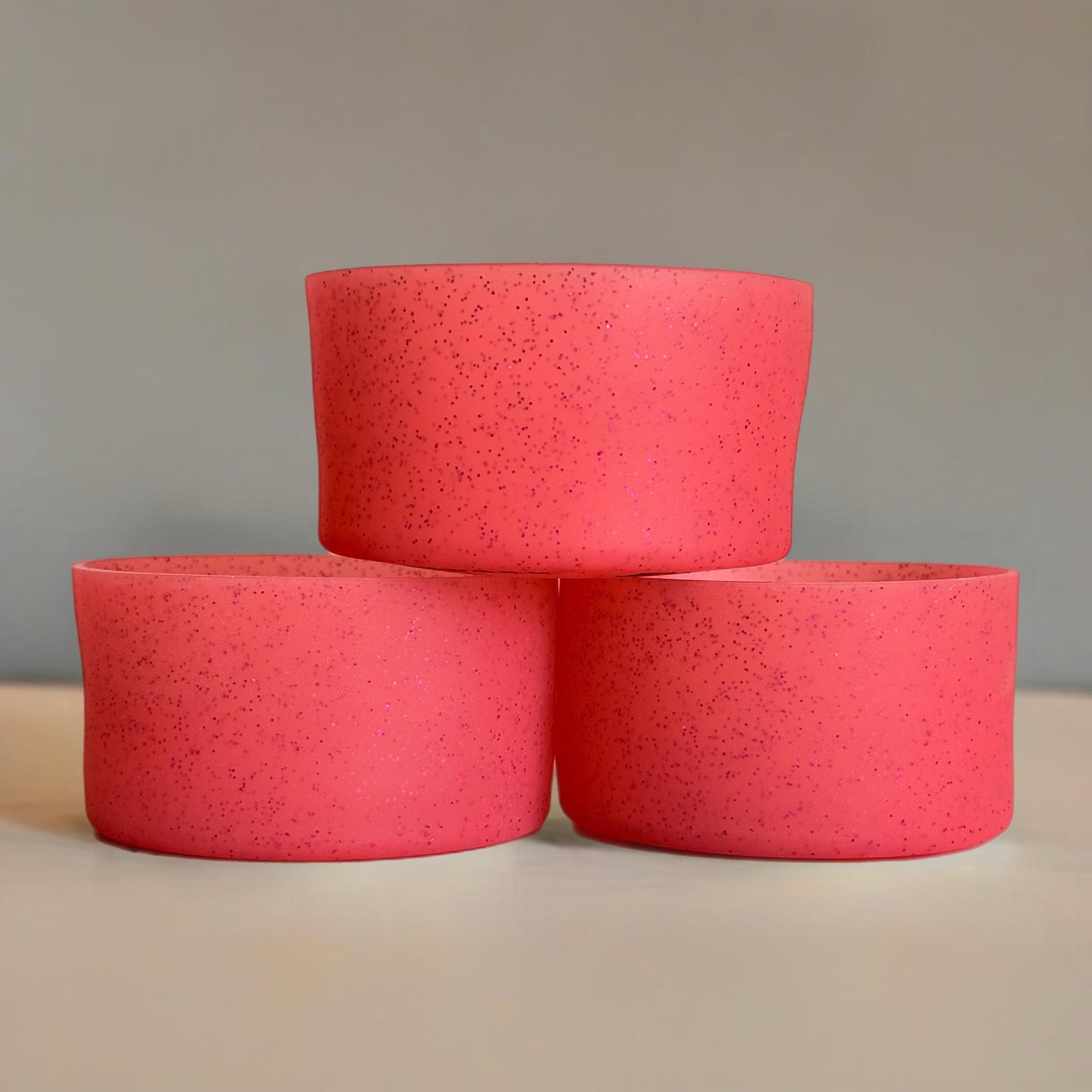 Red Glitter Tumbler Boot