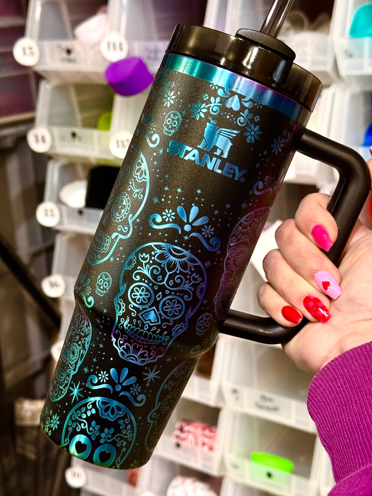 Black Chroma- engraved Tumbler