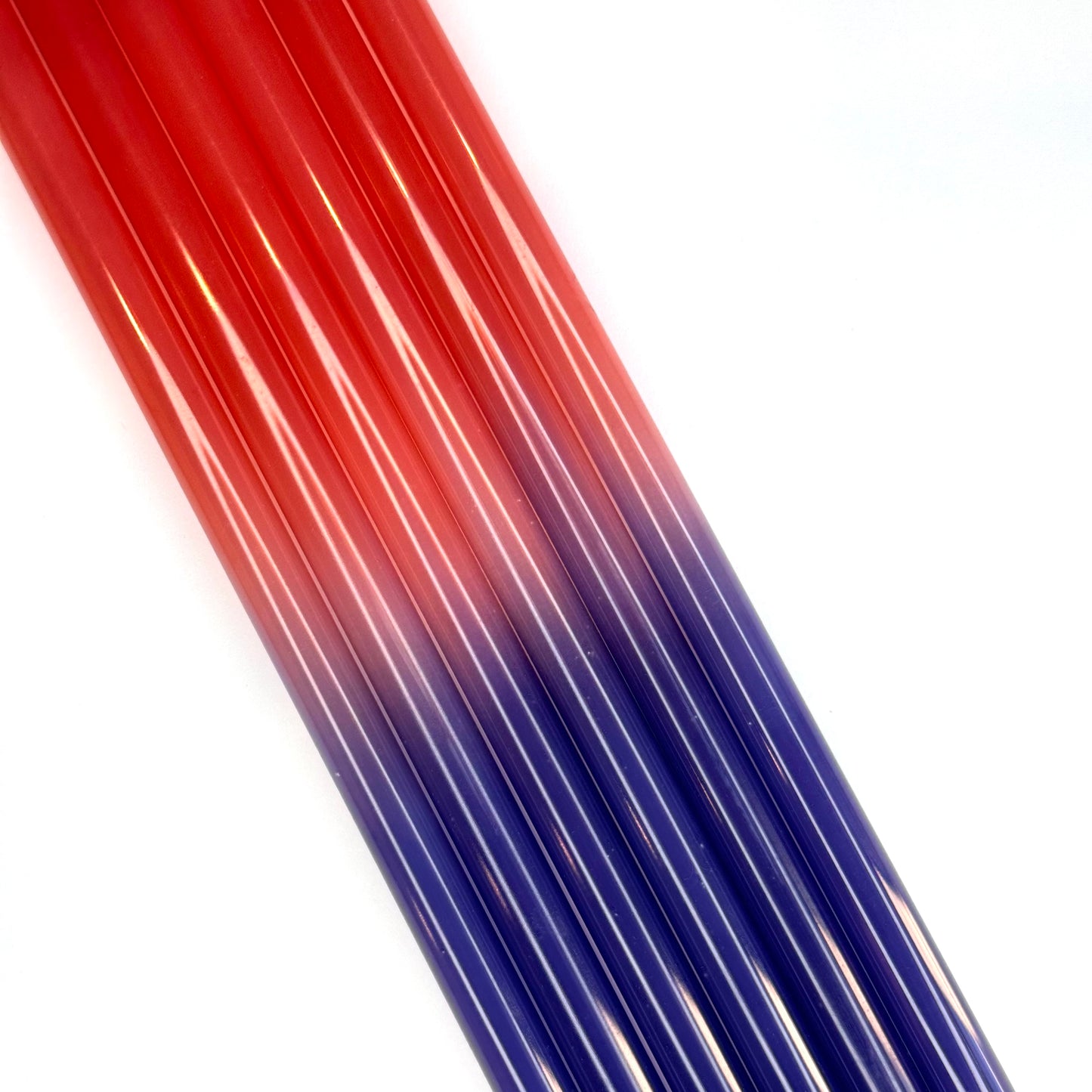 PURPLE & RED tumbler straw- Set of 1