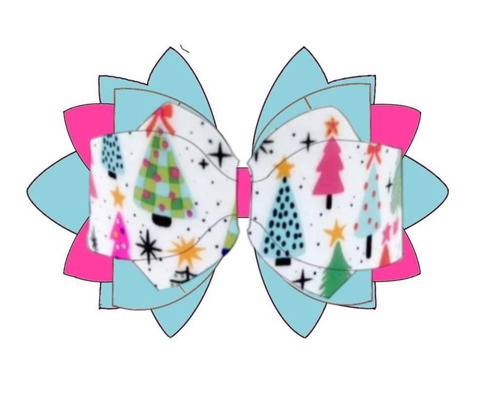 PREORDER Christmas Tree Tumbler Bow
