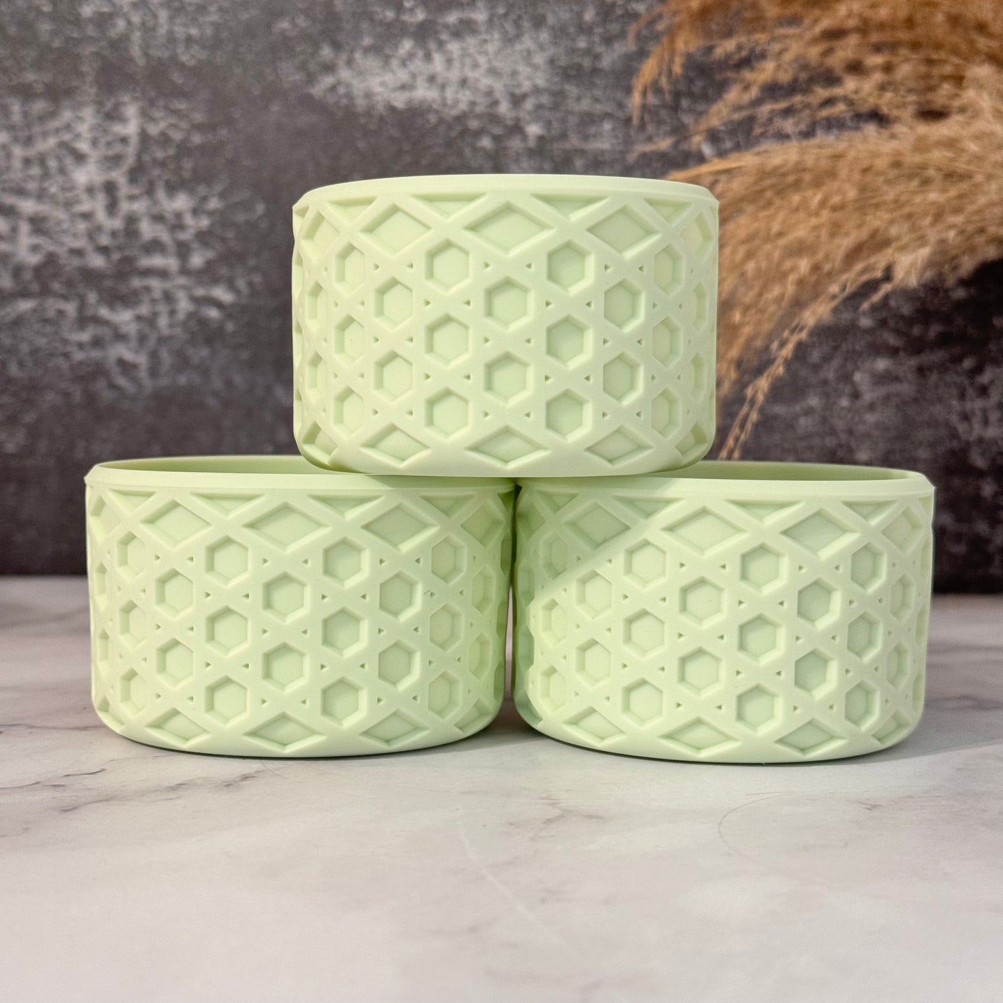 PALE LIME WAFFLE Tumbler Boot -fits 20-40oz New!