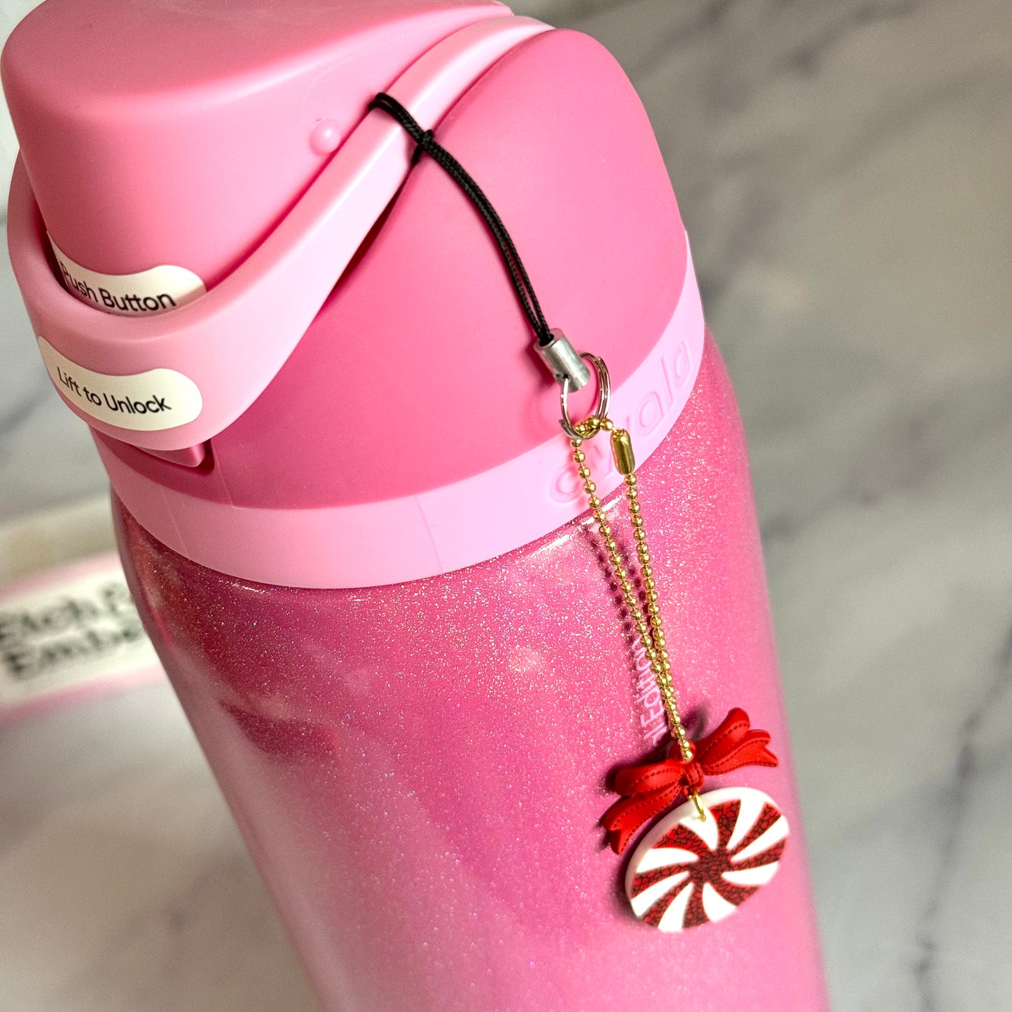 Tumbler Charm Adapter for Flip Straws & Handles