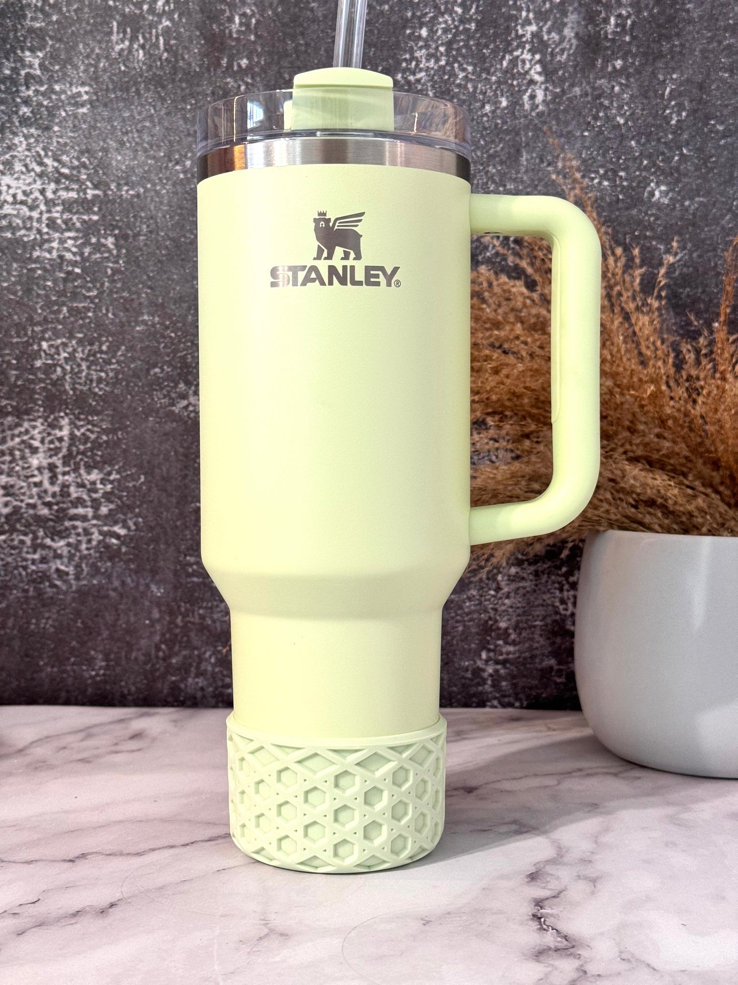 PALE LIME WAFFLE Tumbler Boot -fits 20-40oz New!