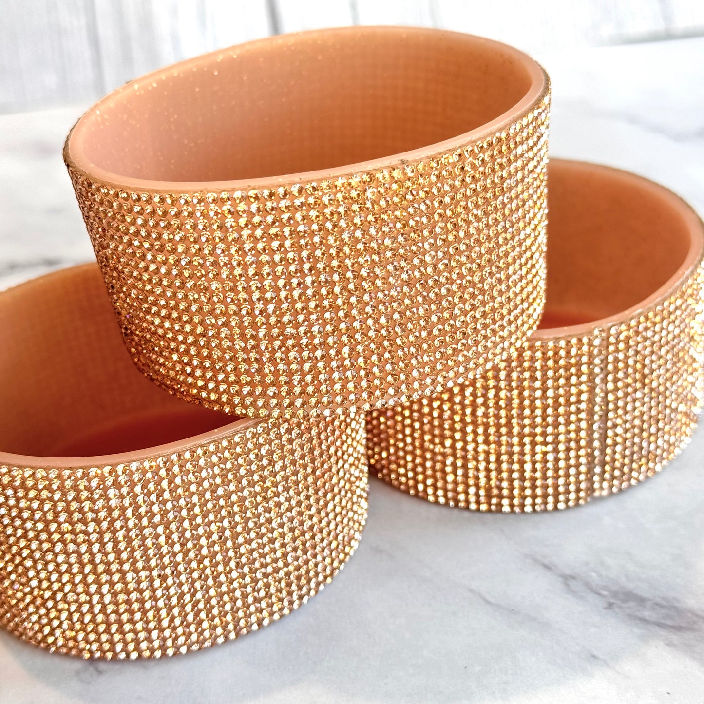 ROSE GOLD BLING Tumbler Boot -fits 40oz New!