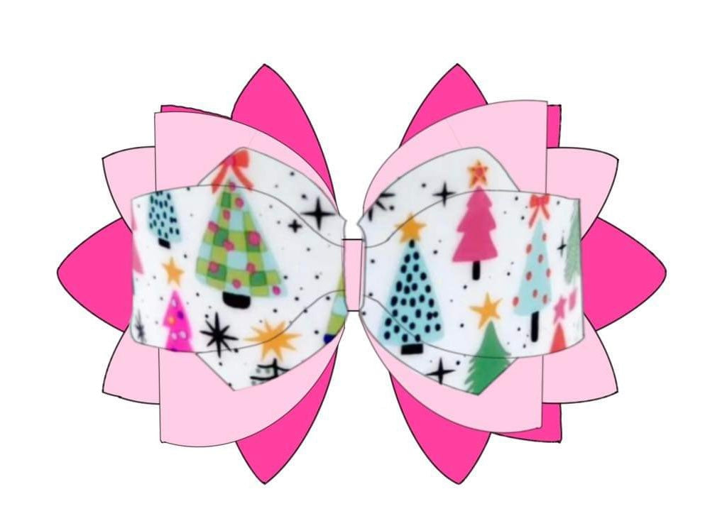 PREORDER Christmas Tree Tumbler Bow