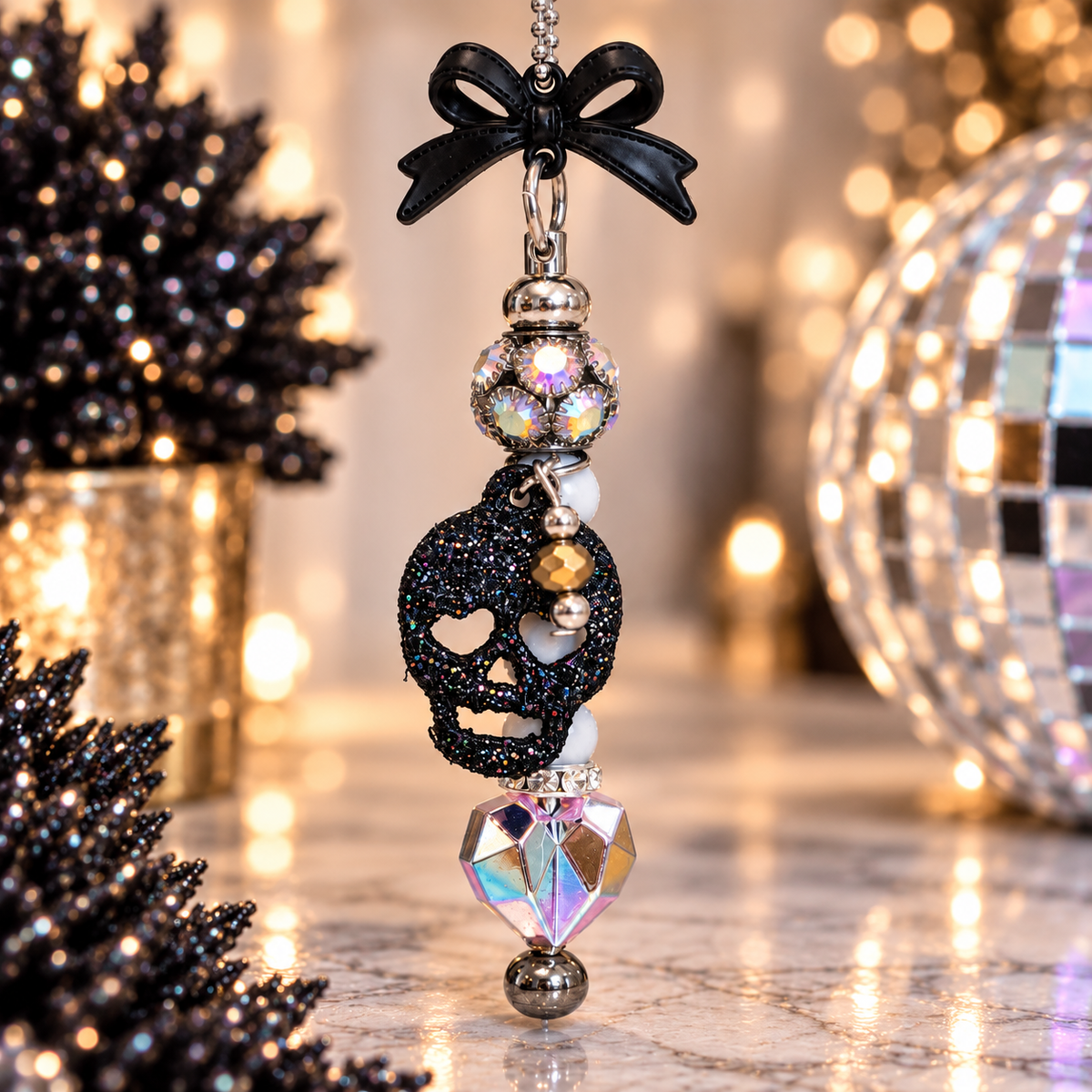Sweetheart Skulls Bar Charm - Tumbler Charm
