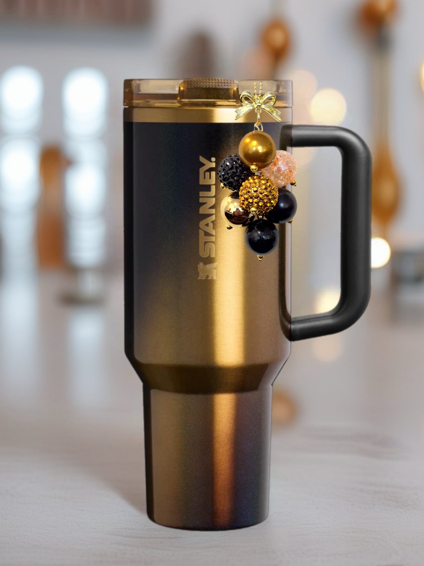 Black Honey Bauble Charm - Tumbler Handle Charm