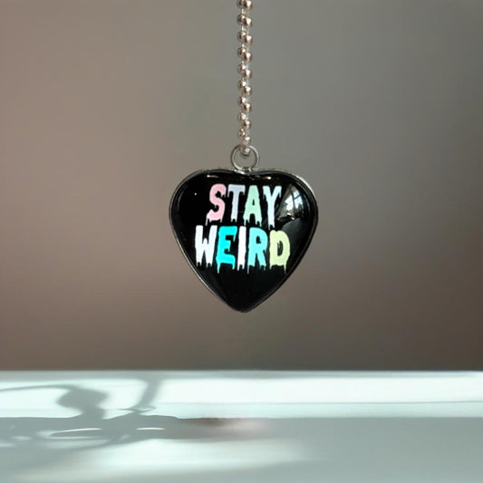 Stay Weird Charm - Tumbler Handle Charm