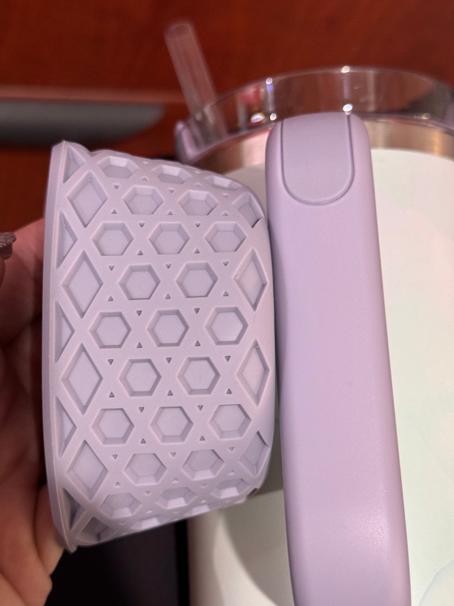 WAFFLE Dusk Lilac Tumbler Boot -fits 20-40oz New!