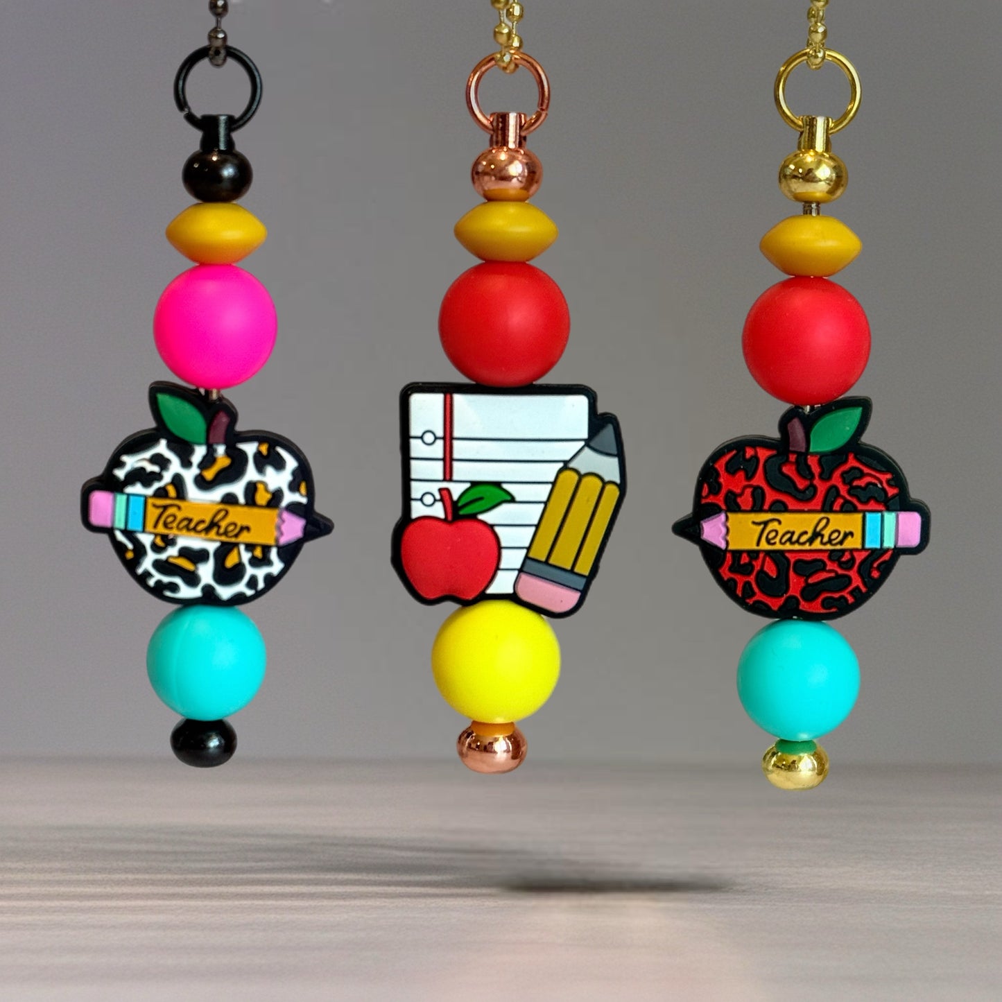 Teacher Charm - Tumbler Handle Charm