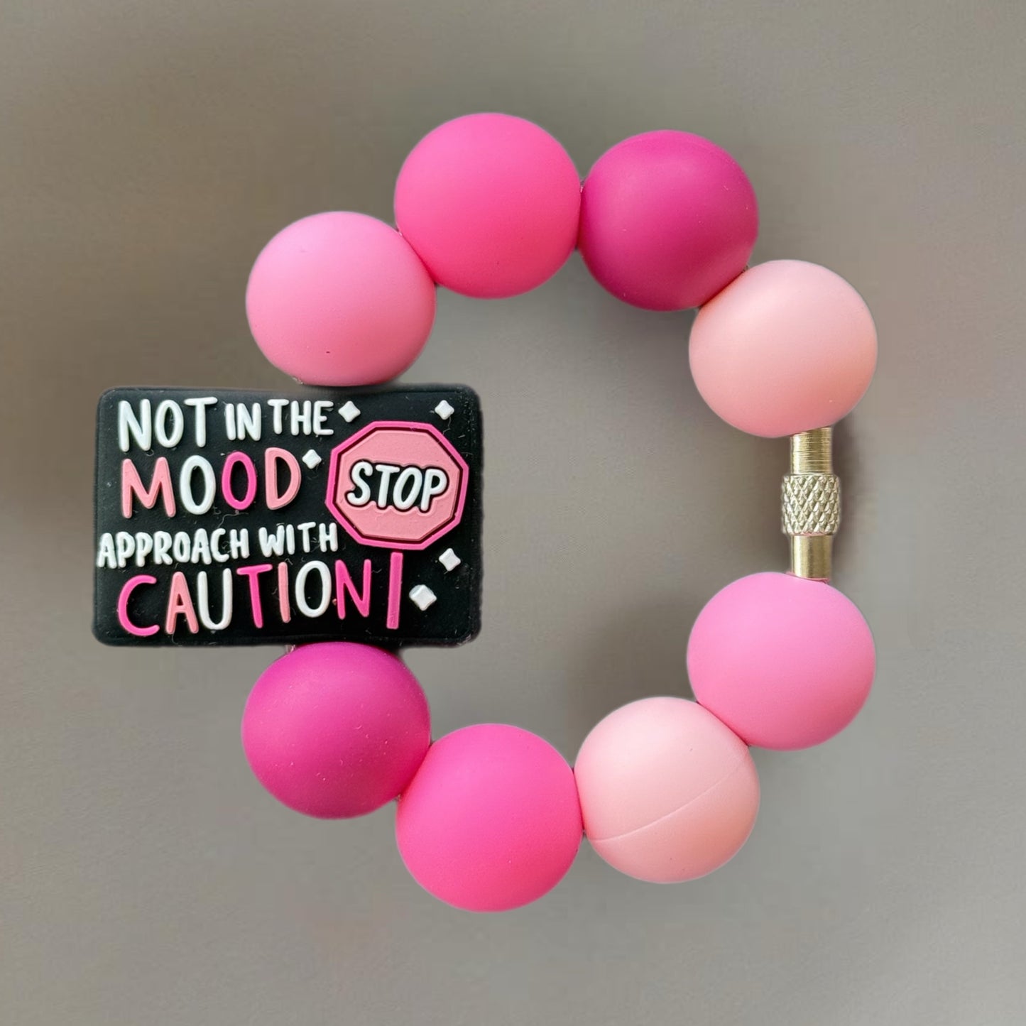 Not in the Mood Charm - Tumbler Handle Charm