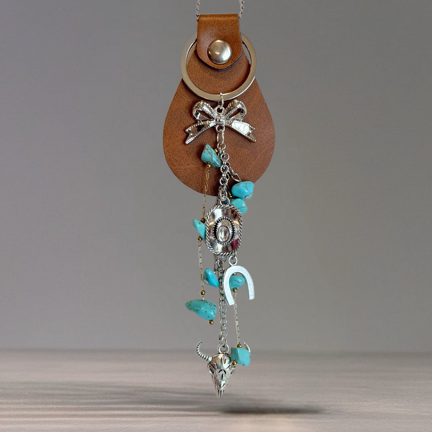 *Limited Edition* Turquoise Trails Charm - Tumbler Handle Charm
