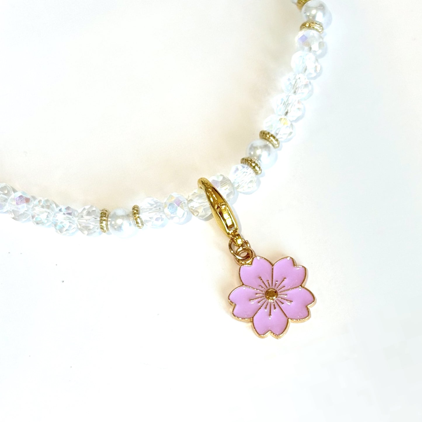 Lavender Blossom Tumbler Bracelet