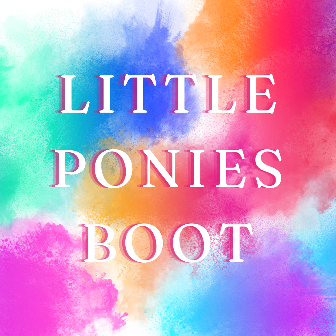 LITTLE PONIES Tumbler Boot -fits 20-40oz New!