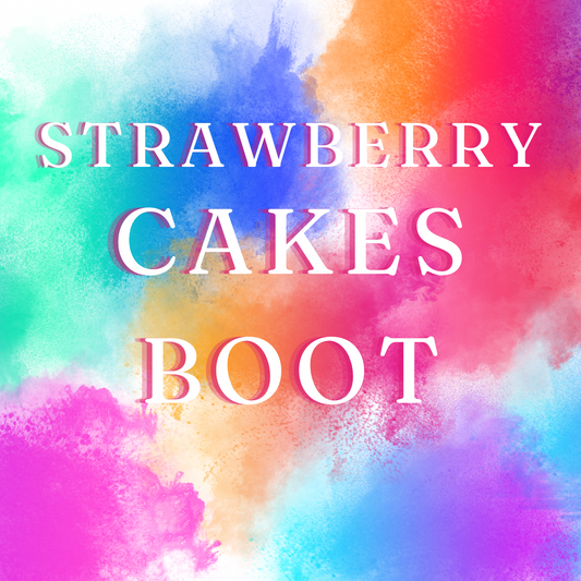 STRAWBERRY CAKES Tumbler Boot -fits 20-40oz New!