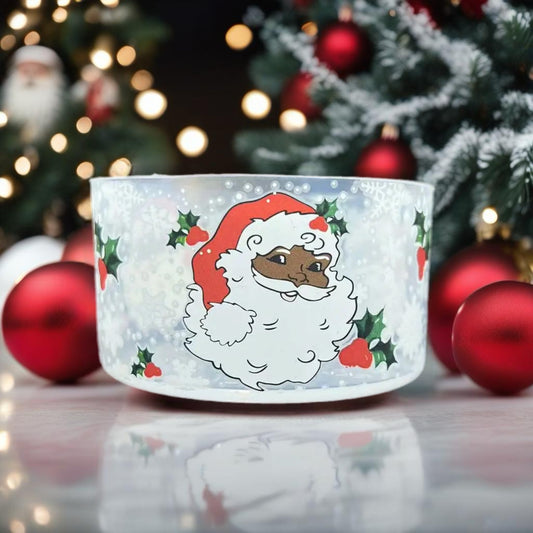 Red VINTAGE SANTA Tumbler Boot -Fall fits 20-40oz NEW! Patent Pending