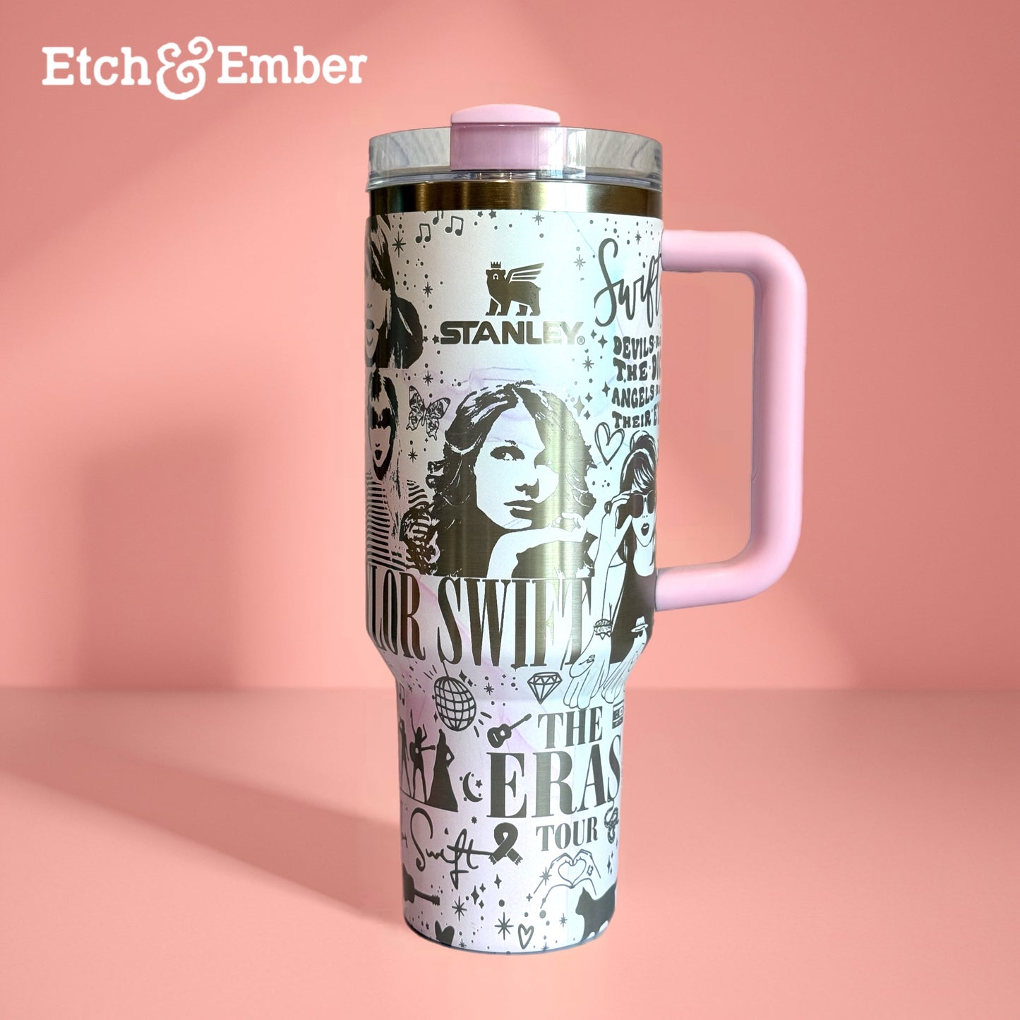 Stanley Swiftie Engraved Tumbler-