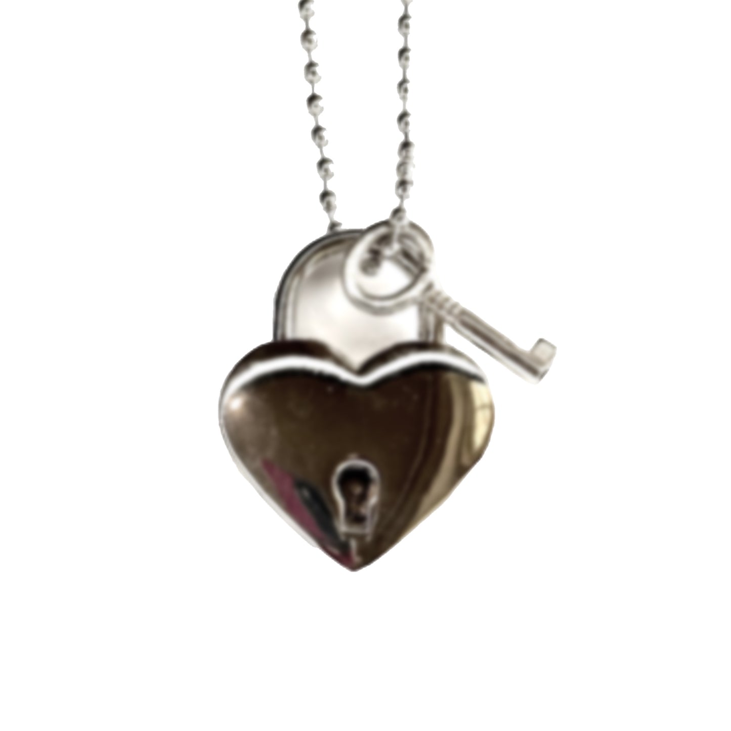 Locket & Key Charm - Tumbler Handle Charm