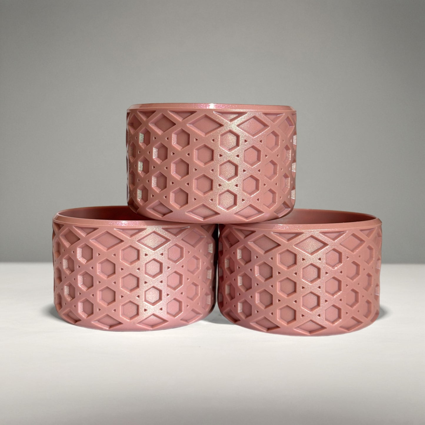 Antique Pink Shimmer Waffle Boots™