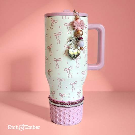 Hydrojug 40oz Tumbler with Accessories- Pretty Please