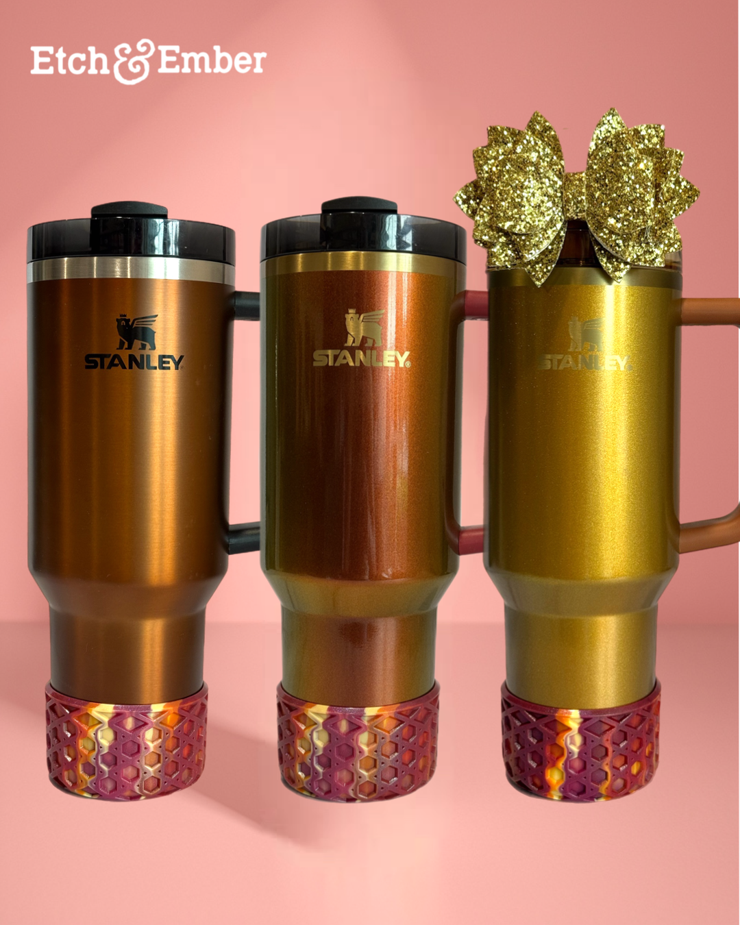 Apple Cider WAFFLE Tumbler Boot -fits 20-40oz