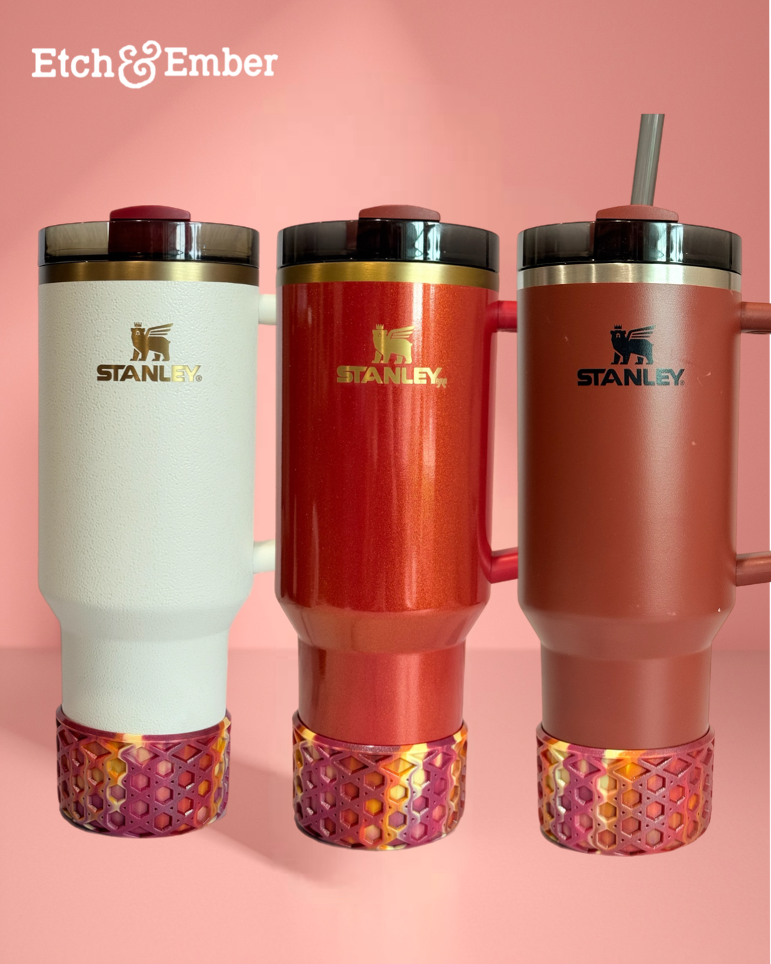 Apple Cider WAFFLE Tumbler Boot -fits 20-40oz