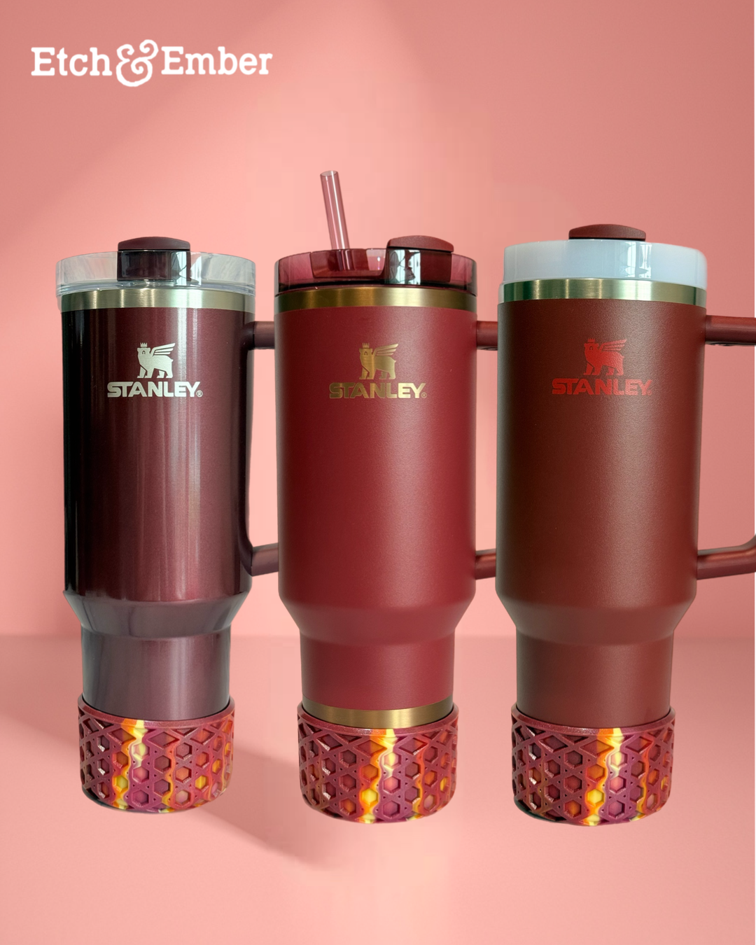 Apple Cider WAFFLE Tumbler Boot -fits 20-40oz