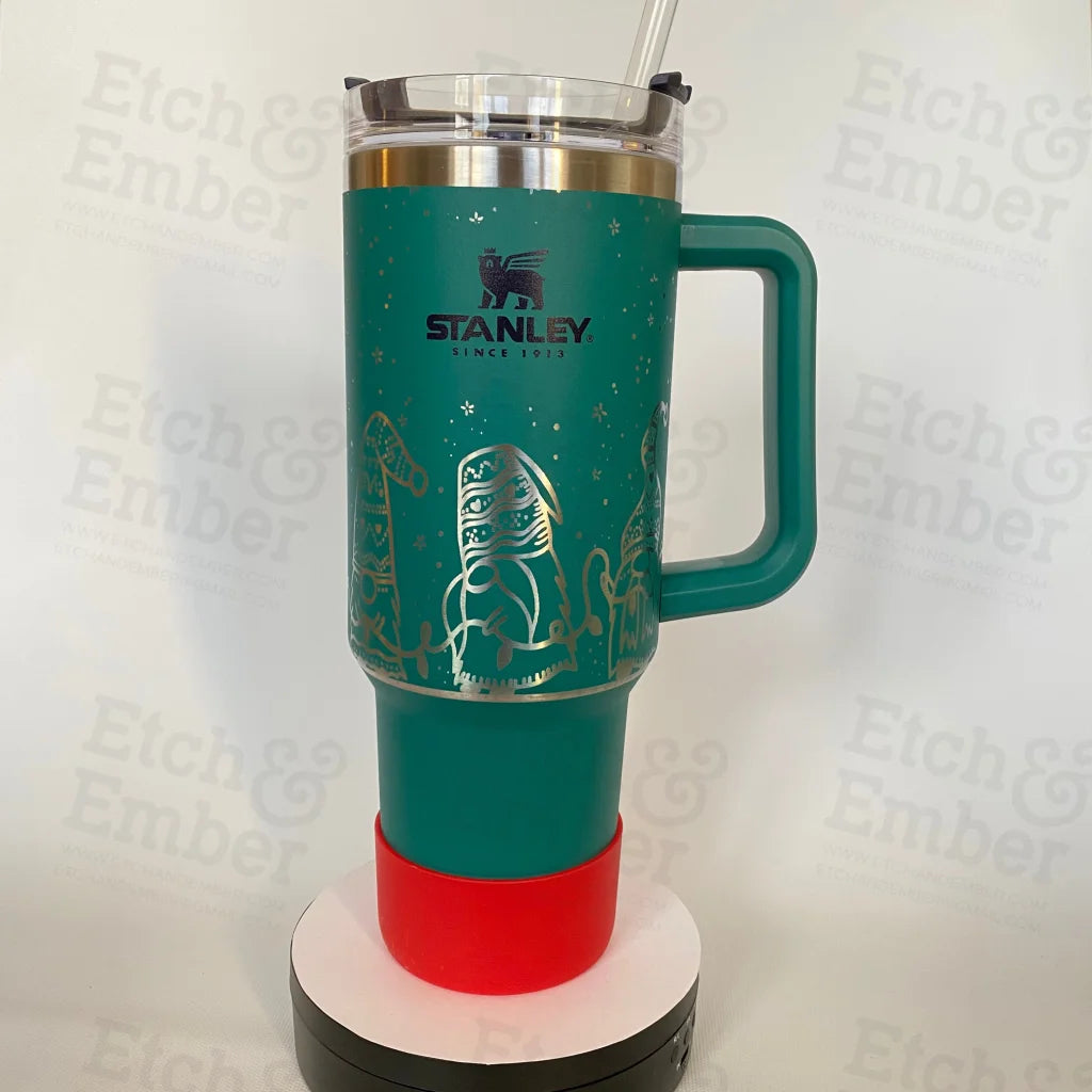 Christmas Gnomes Custom Stanley Adventure Quencher 40 Oz Tumbler Tumblers